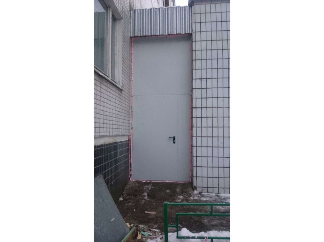 Противопожарная дверь 2300×1800 / серия FRM55460