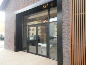 Противопожарная перегородка для входной группы / серия FRM5490