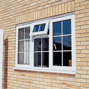 Противопожарное окно с фрамугой / серия FRM1073