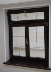 Противопожарное окно с фрамугой / серия FRM1074